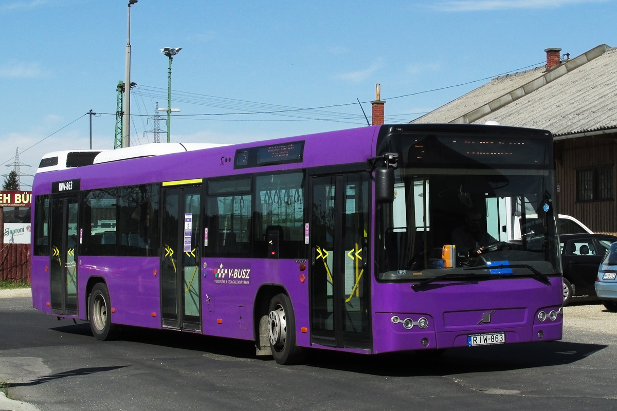 Венгрия, Volvo 7700 № RIW-863