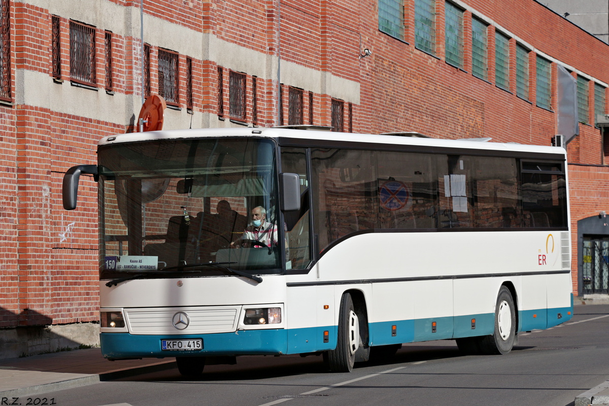 Литва, Mercedes-Benz O550 Integro № KFO 415