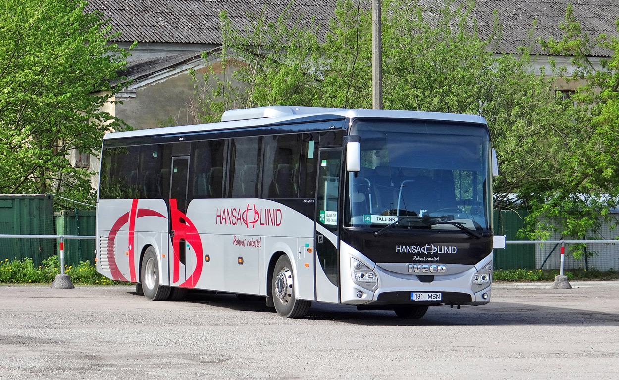 Эстония, IVECO Evadys 12M № 181 MSN