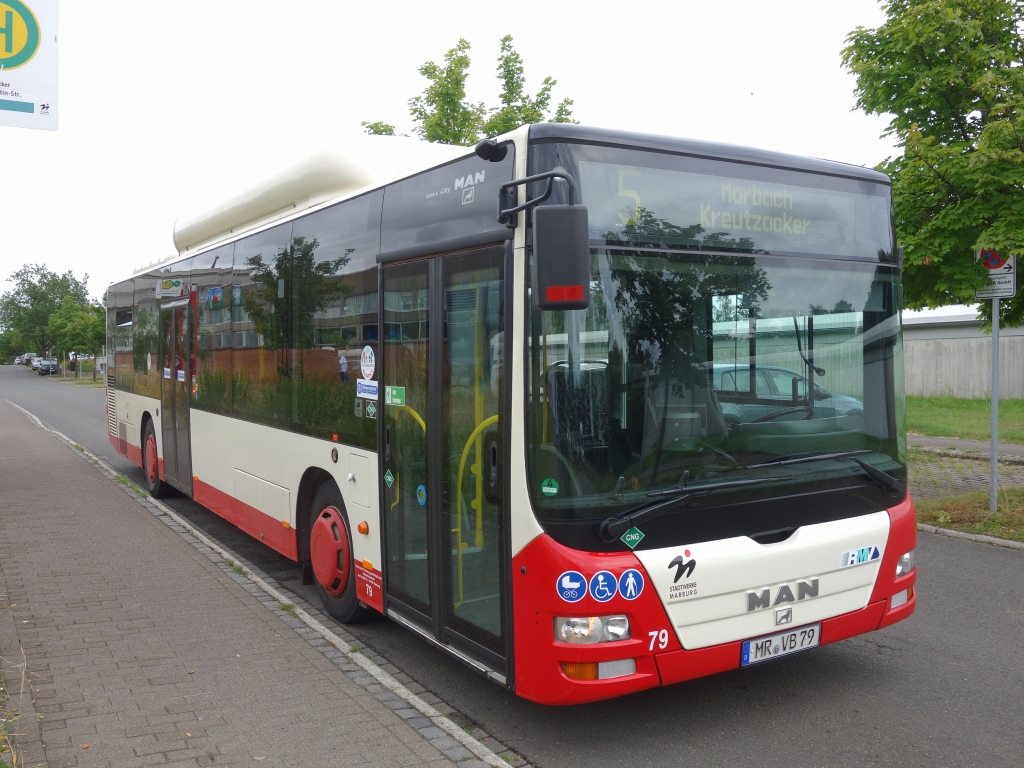 Hesse, MAN A21 Lion's City NL313 CNG # 79