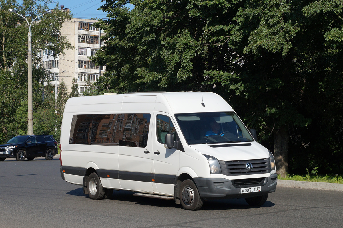 Архангельская область, Луидор-223703 (Volkswagen Crafter) № К 003 ЕТ 29