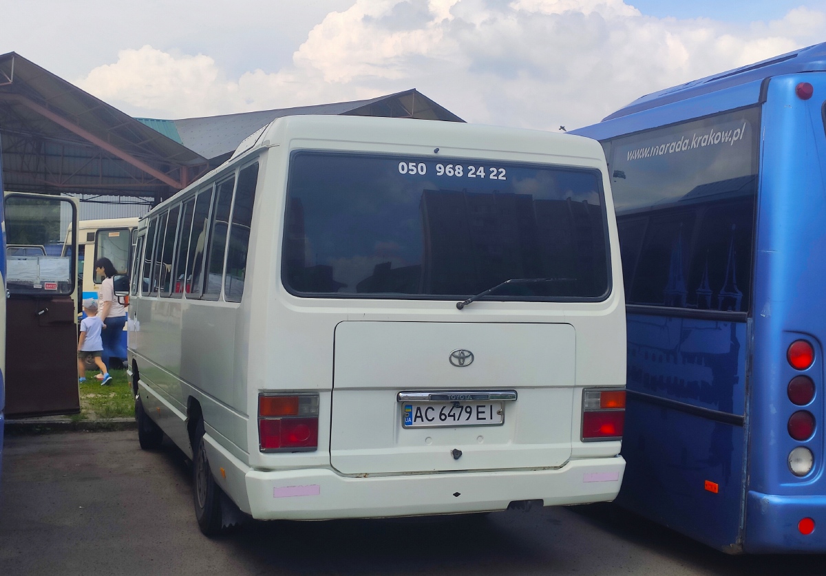 Волынская область, Toyota Coaster (II B20/B30) № AC 6479 EI