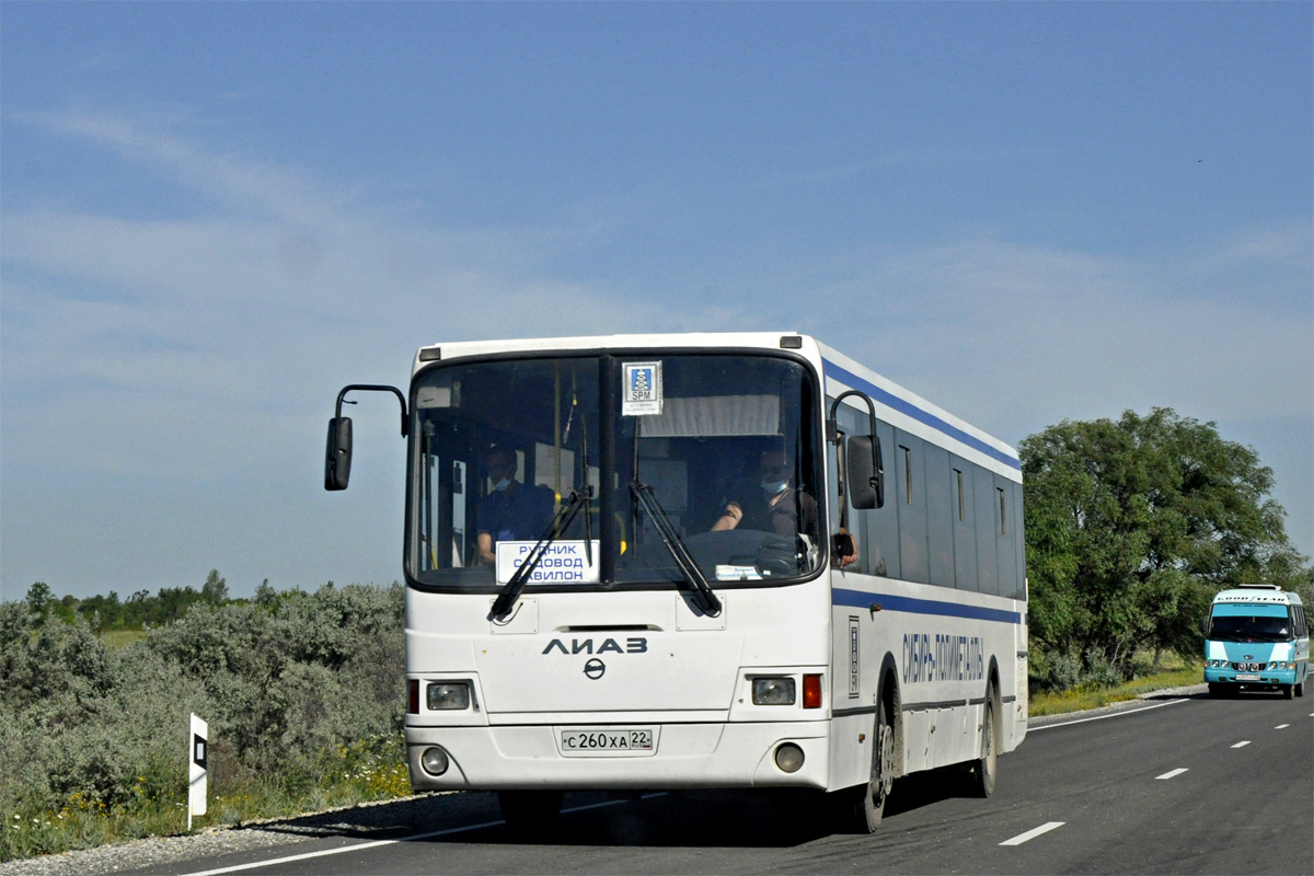 Алтайский край, ЛиАЗ-5256.65 № С 260 ХА 22