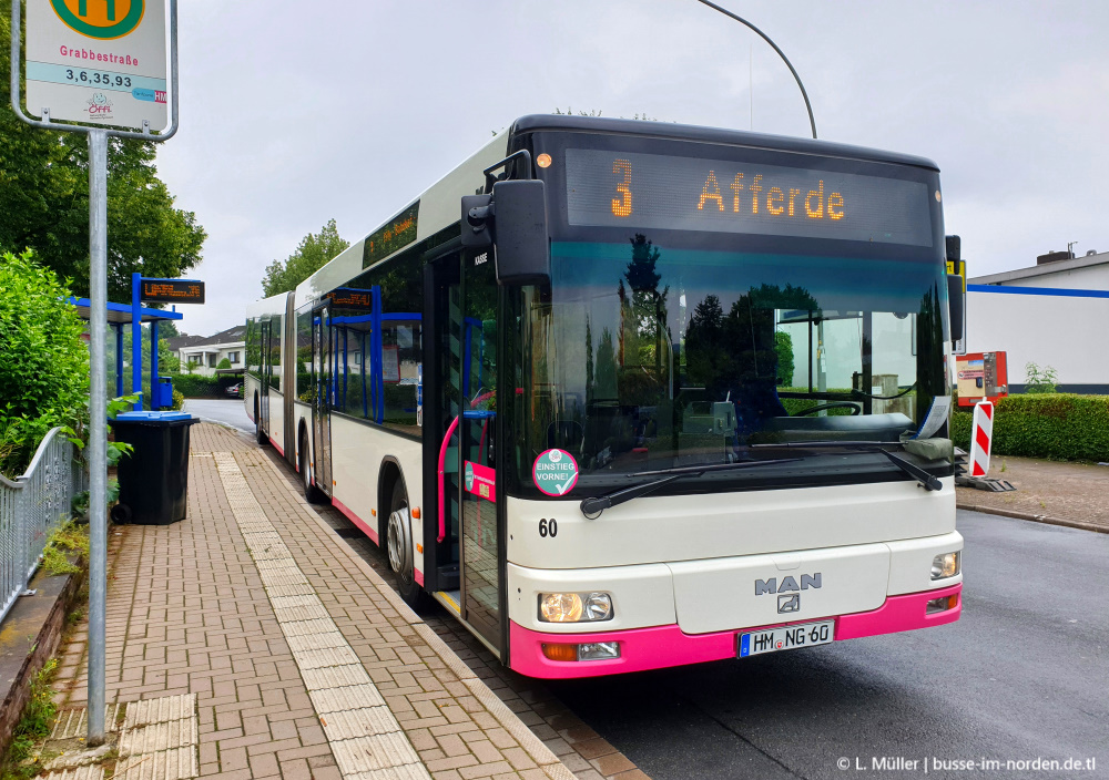 Lower Saxony, MAN A23 NG313 # 60