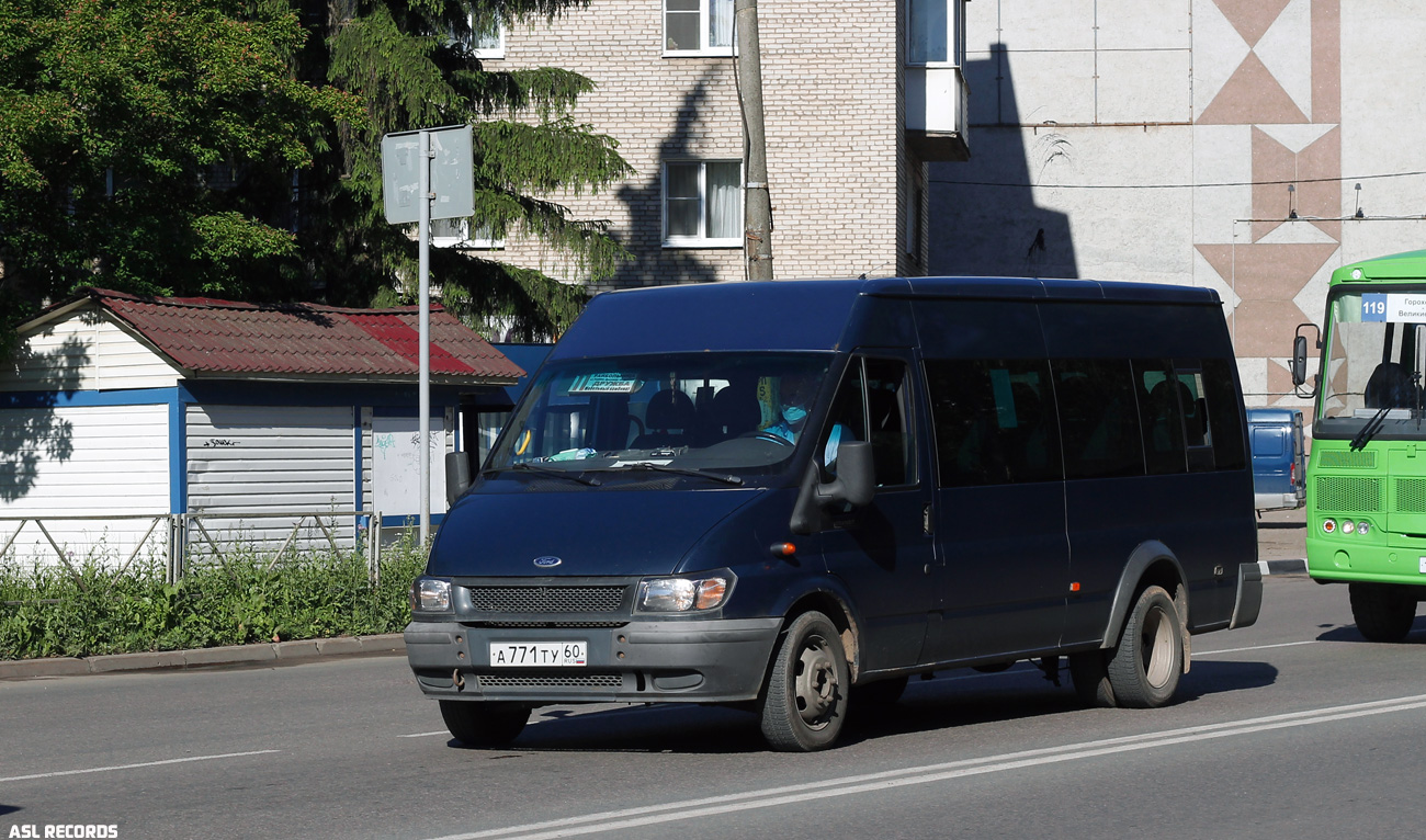 Псковская область, Ford Transit 115T410 № А 771 ТУ 60 Псковская область, Ford Transit 115T410 № А 771 ТУ 60