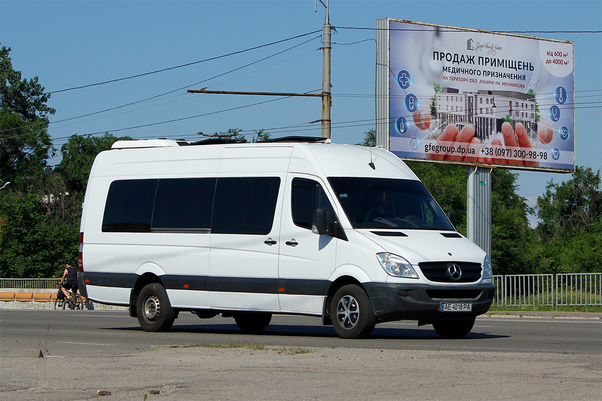 Днепропетровская область, Mercedes-Benz Sprinter W906 316CDI № AE 4018 PA