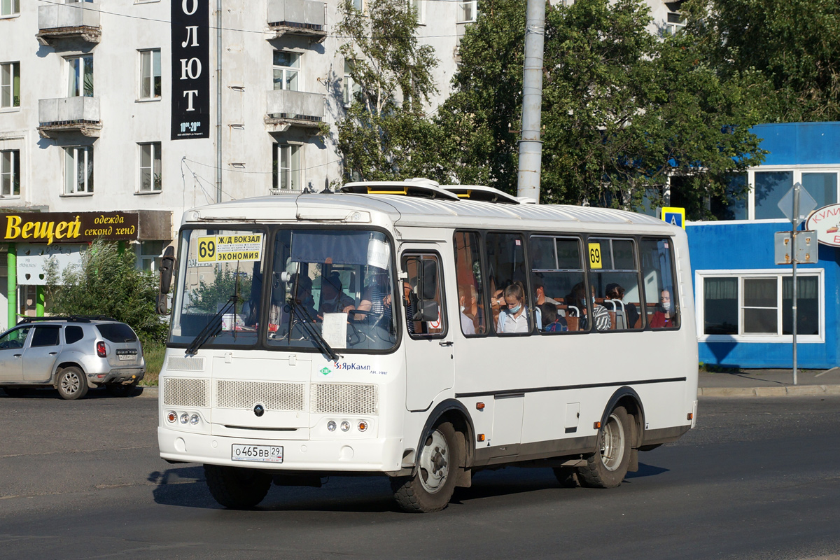 Архангельская область, ПАЗ-320540-22 № О 465 ВВ 29