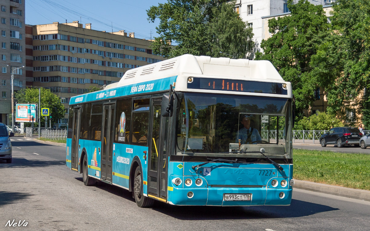 Санкт-Петербург, ЛиАЗ-5292.71 № 7727