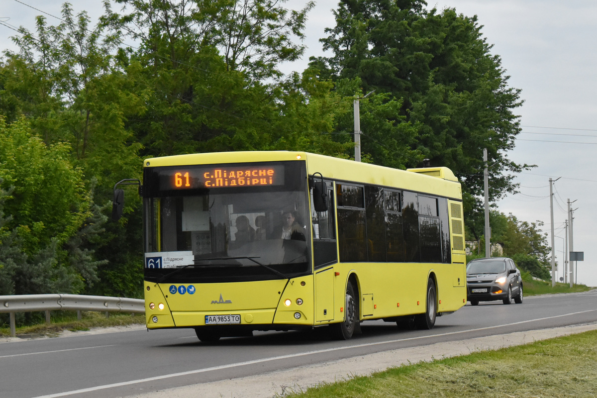 Львовская область, МАЗ-203.069 № AA 9853 TO