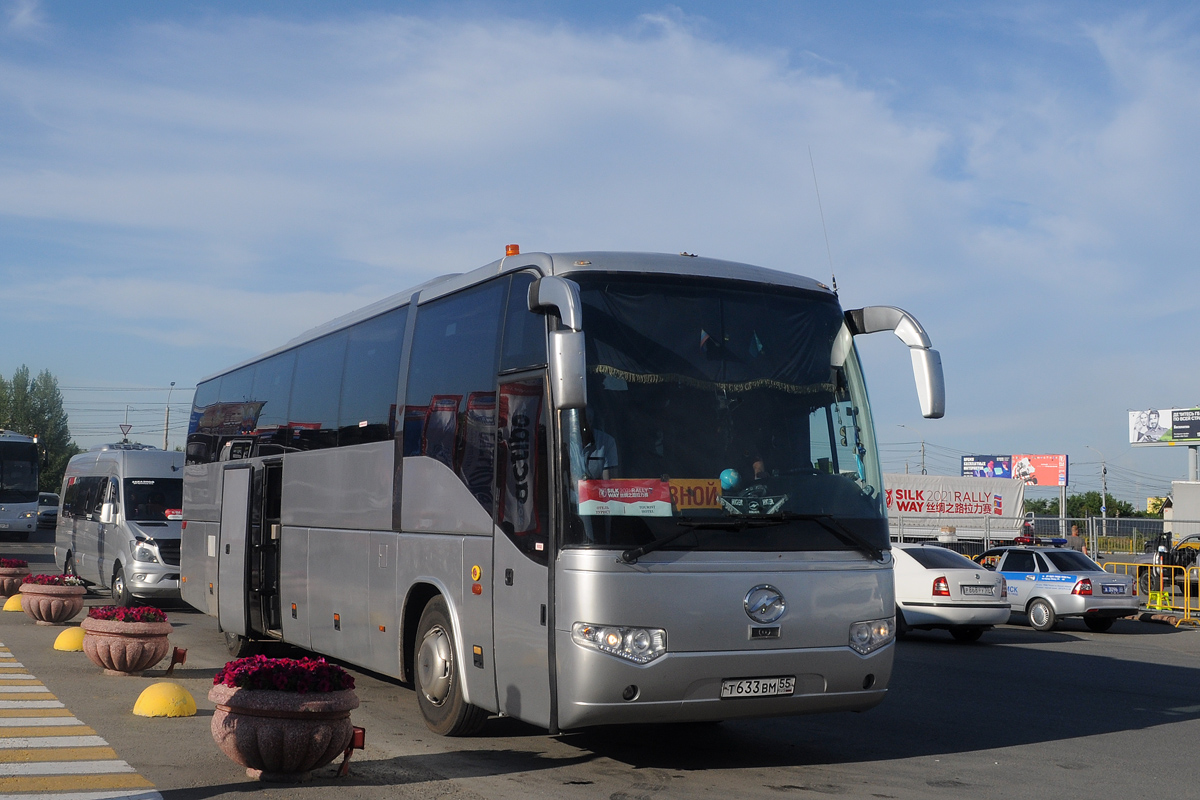 Омская область, Higer KLQ6129Q № Т 633 ВМ 55