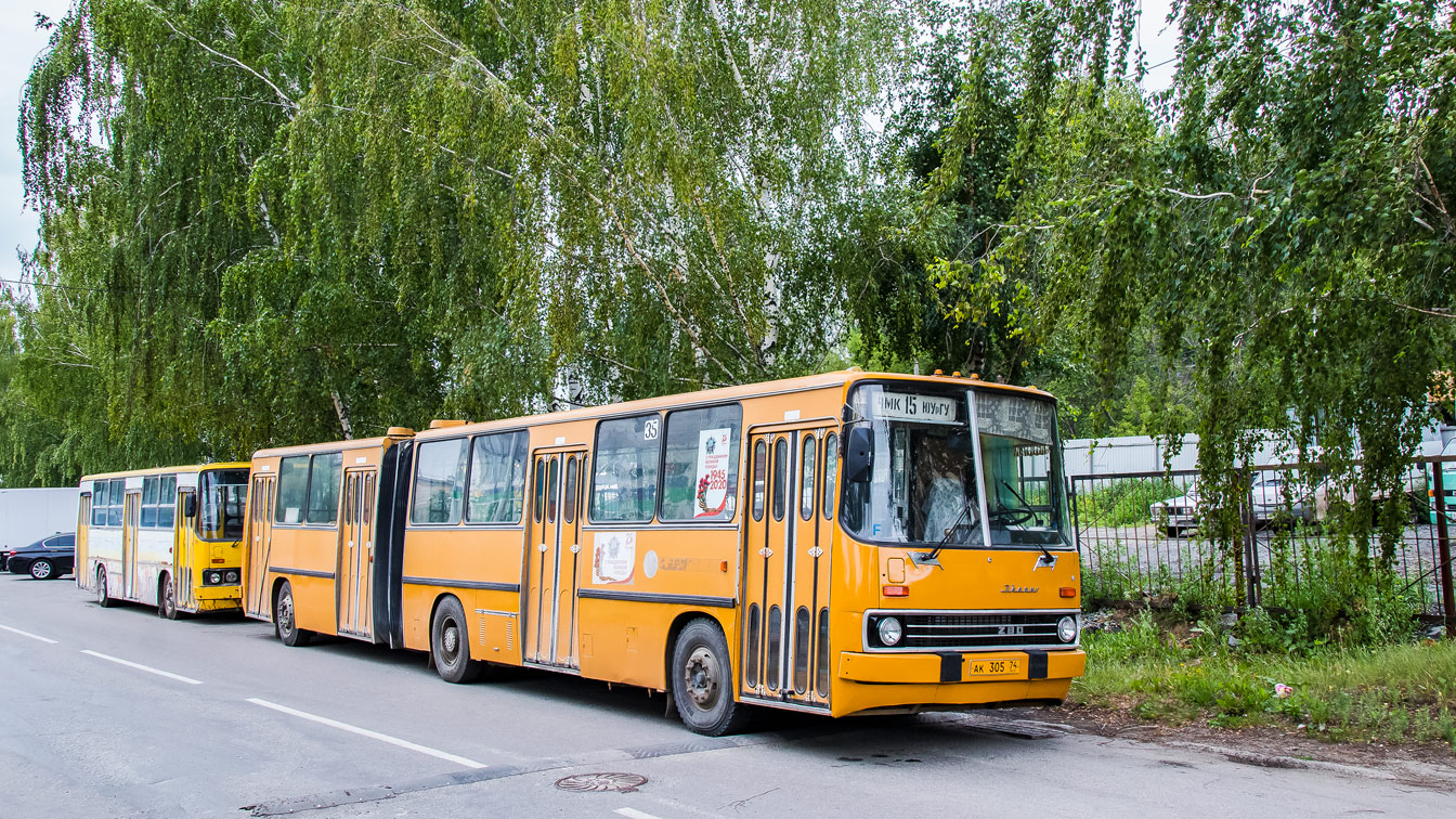 Chelyabinsk region, Ikarus 280.02 # АК 305 74