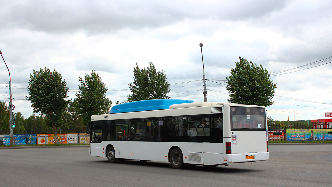 Sverdlovsk region, MAN A21 NL243 CNG # КА 718 66