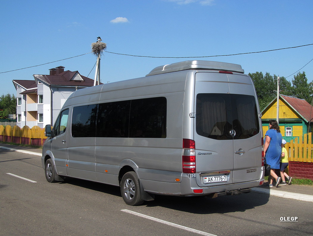 Minsk, Mercedes-Benz Sprinter W906 319CDI Nr. АК 7776-7