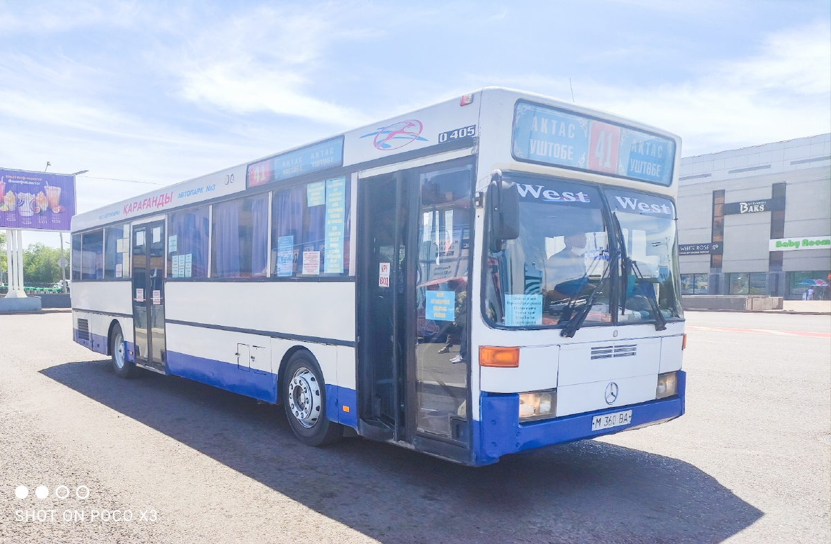 Karagandy province, Mercedes-Benz O405 # M 360 BA