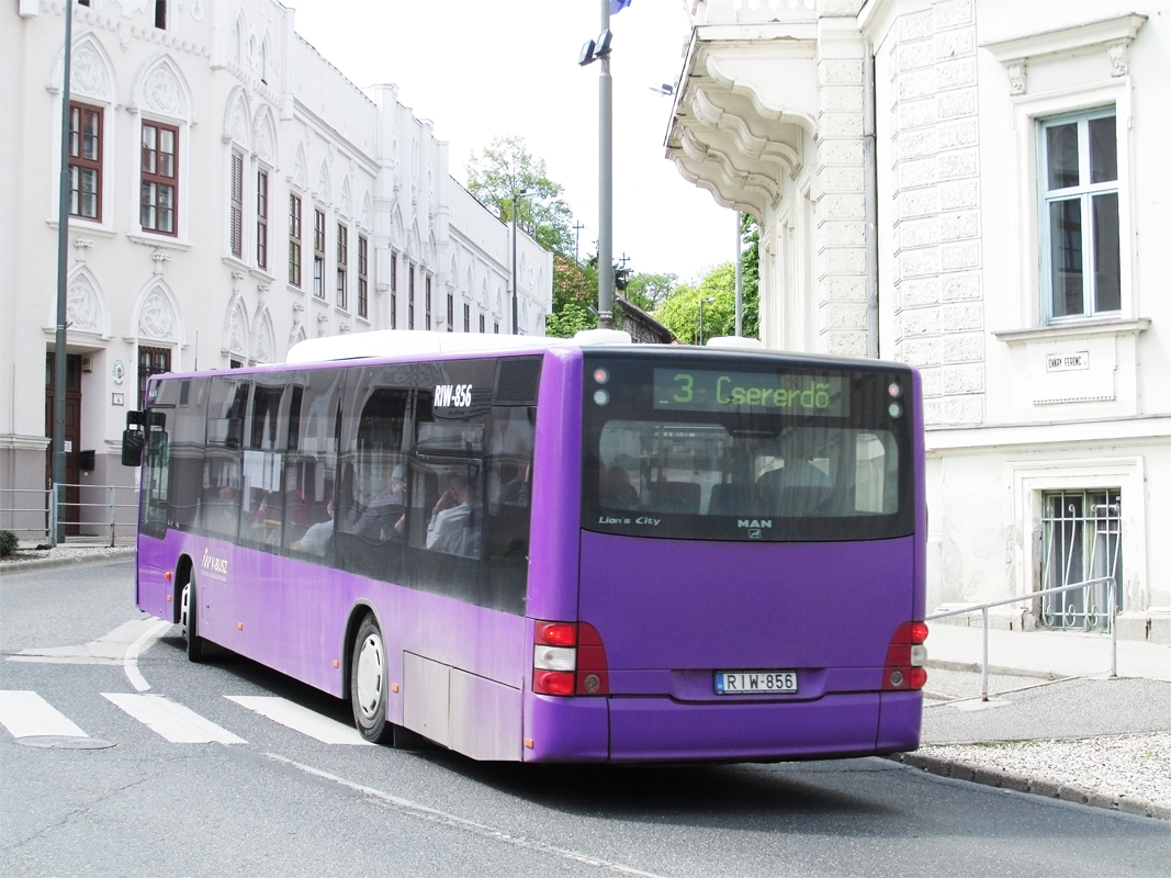 Венгрия, MAN A21 Lion's City NL313 № RIW-856