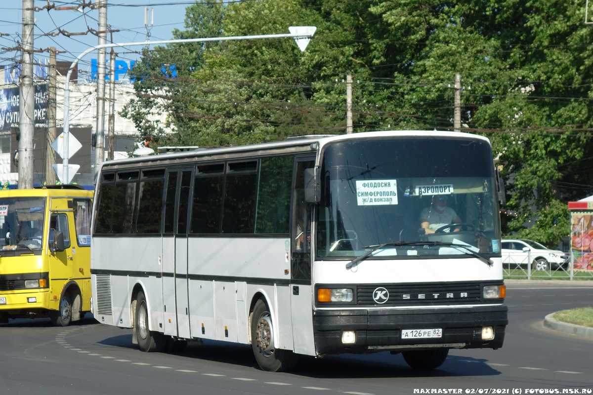 Республика Крым, Setra S215UL (France) № А 126 РЕ 82