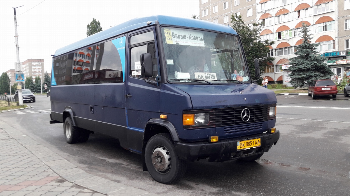 Ровненская область, Mercedes-Benz T2 609D № BK 0851 AA