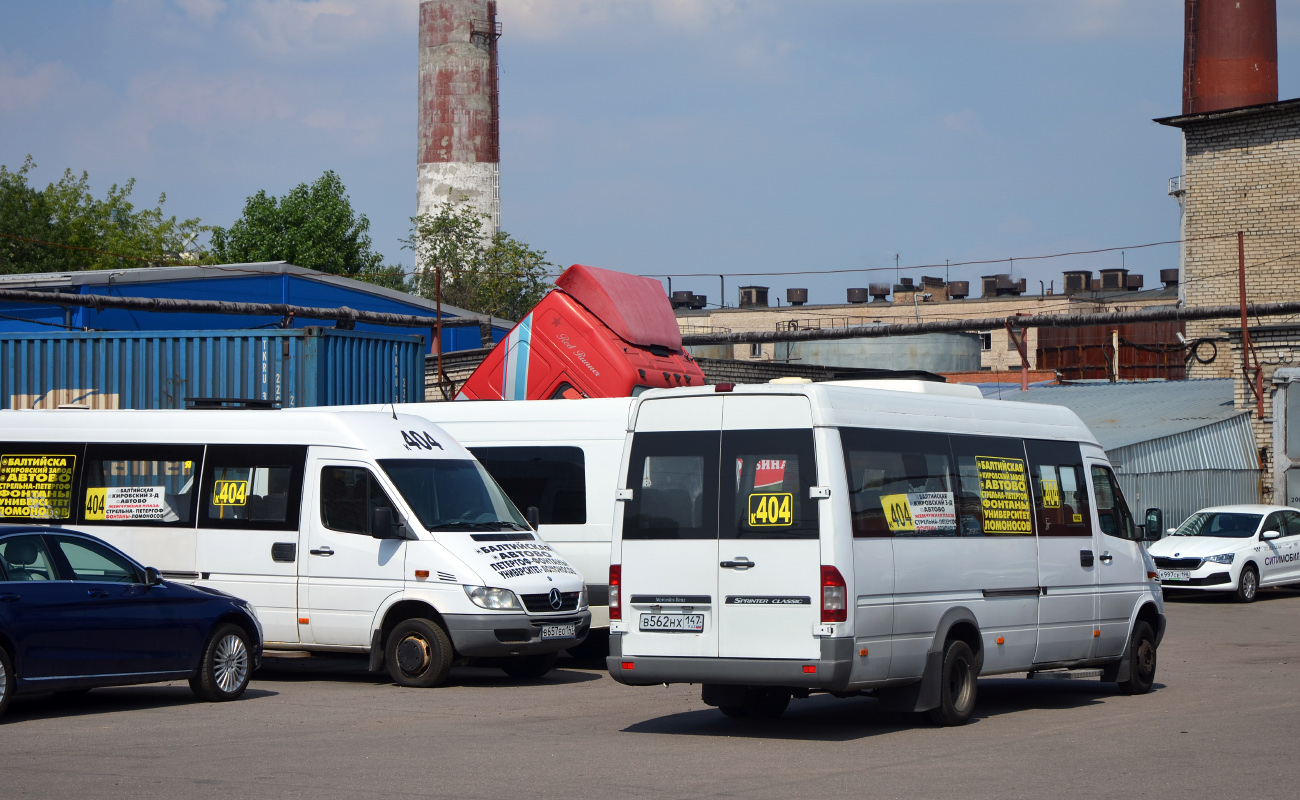 Санкт-Петербург, Mercedes-Benz Sprinter W906 (NCV3) № М 887 ЕЕ 178; Санкт-Петербург, Луидор-223237 (MB Sprinter Classic) № В 562 НХ 147