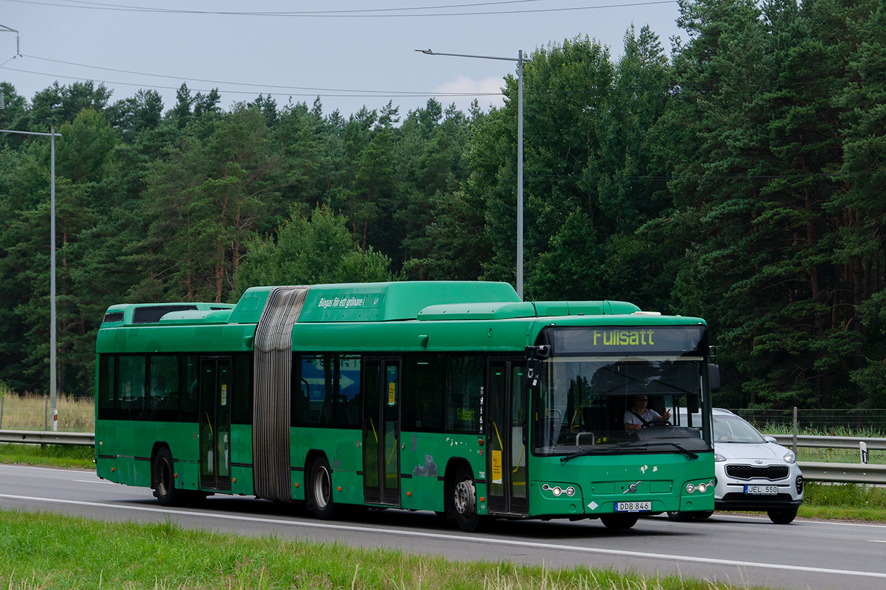 Швеция, Volvo 7700A CNG № 7362