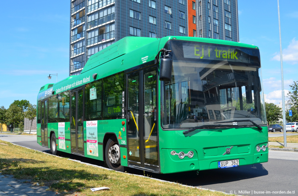 Швеция, Volvo 7700 CNG № 2385