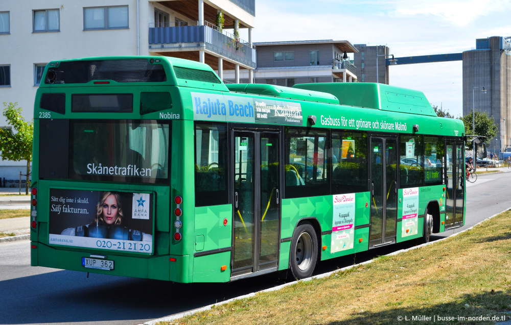 Швеция, Volvo 7700 CNG № 2385