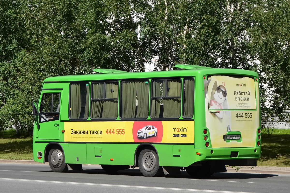 Khanty-Mansi AO, PAZ-320302-22 "Vector" № А 902 ТР 186