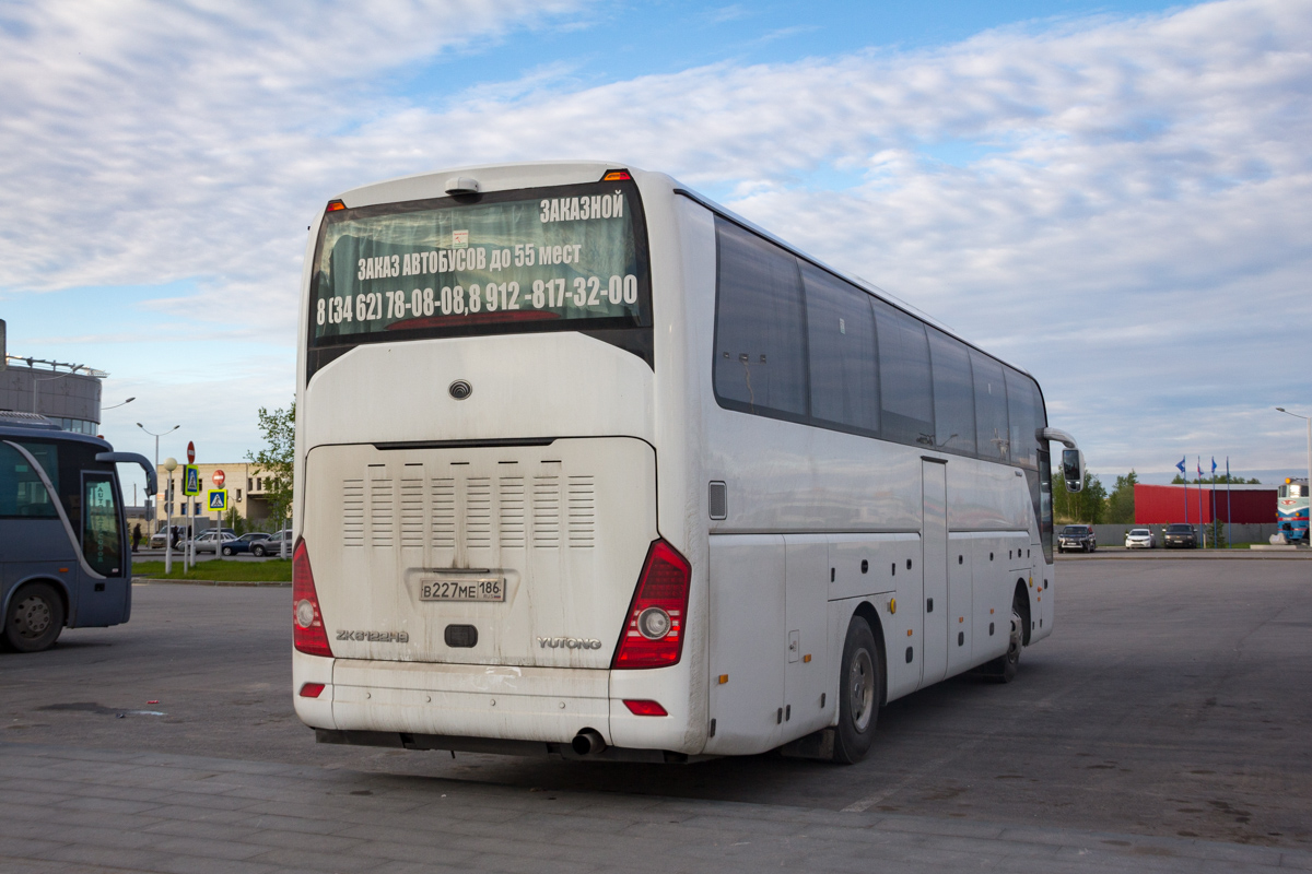Ханты-Мансийский АО, Yutong ZK6122H9 № В 227 МЕ 186