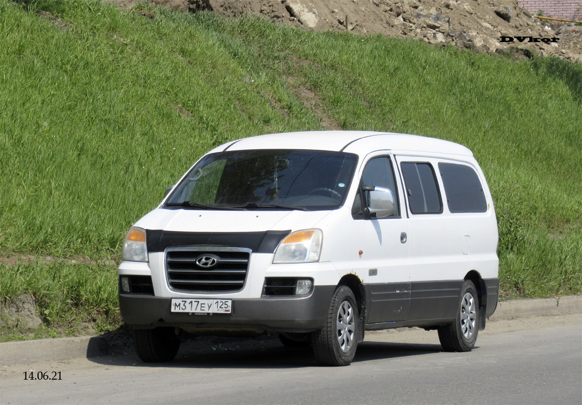 Приморский край, Hyundai H-1/Starex № М 317 ЕУ 125