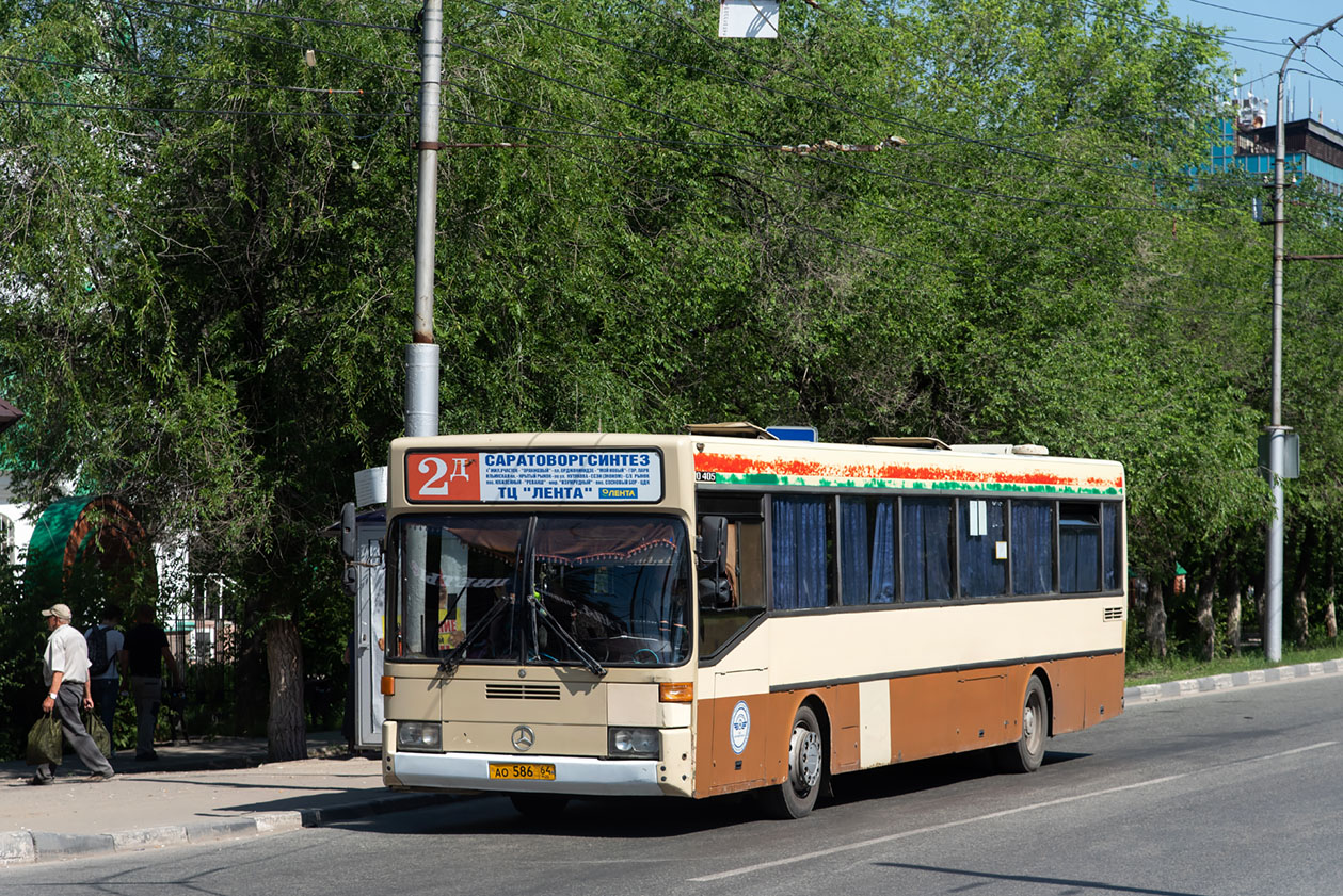 Саратовская область, Mercedes-Benz O405 № АО 586 64 Саратовская область, Mercedes-Benz O405 № АО 586 64