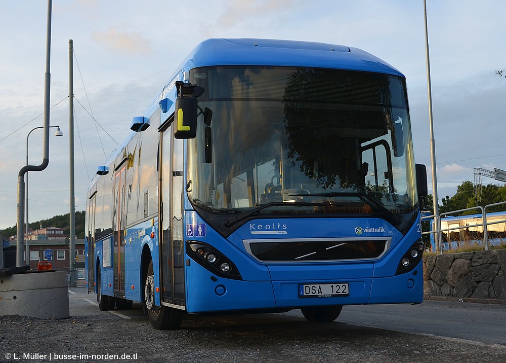 Швеция, Volvo 7900 Hybrid № 2027