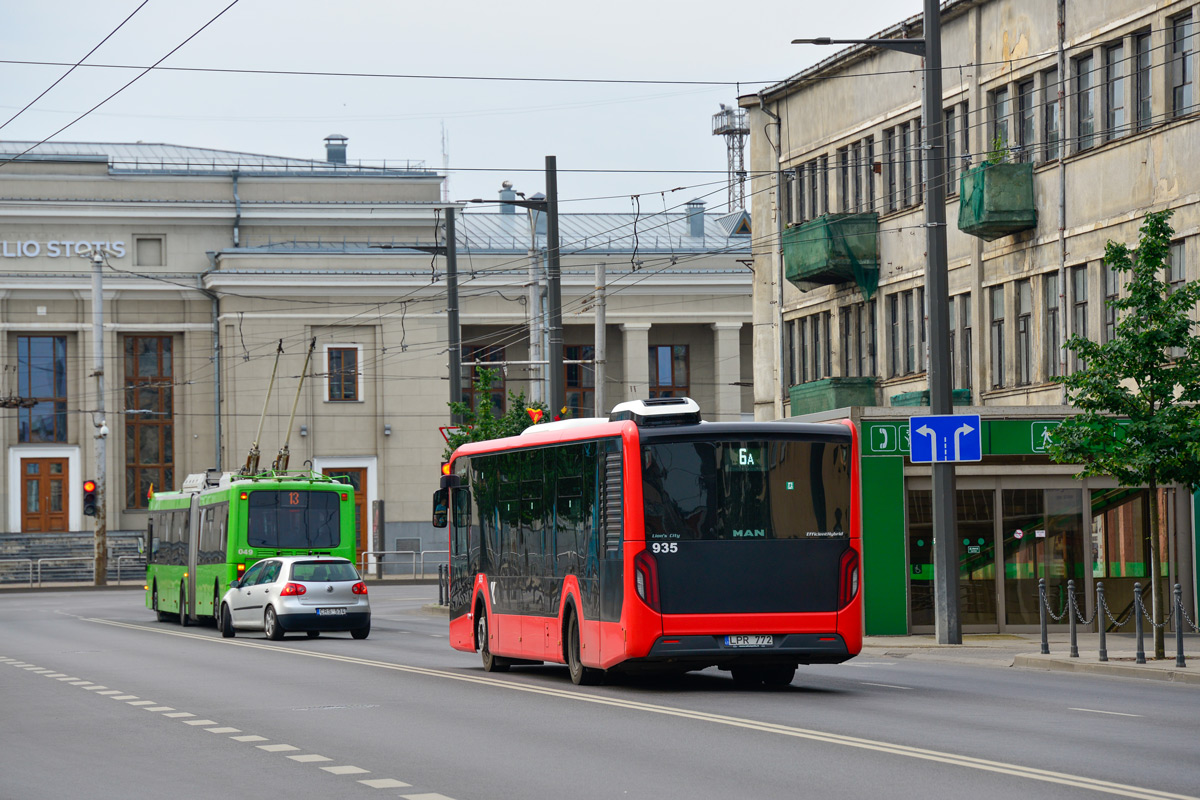 Литва, MAN 12C Lion's City 12 NL330 EfficientHybrid № 935