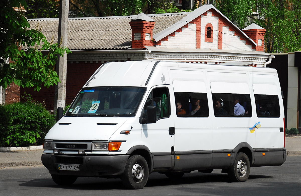 Хмельницкая область, IVECO Daily 35S13 № BX 1731 AM
