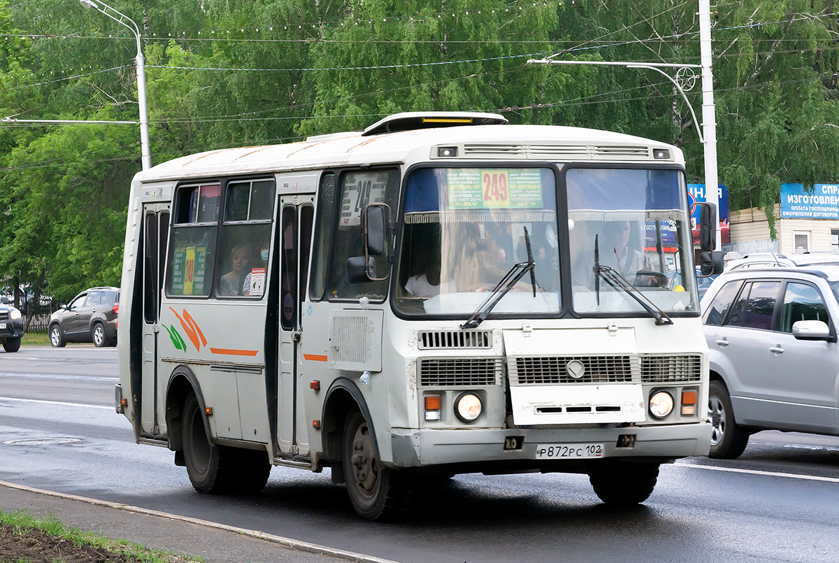 Башкортостан, ПАЗ-32054 № Р 872 РС 102
