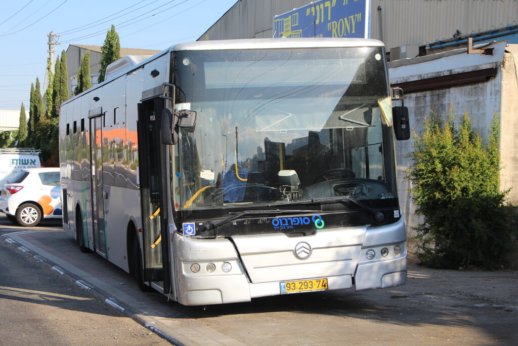 Израиль, Golden Dragon XML6125CC № 93-293-74