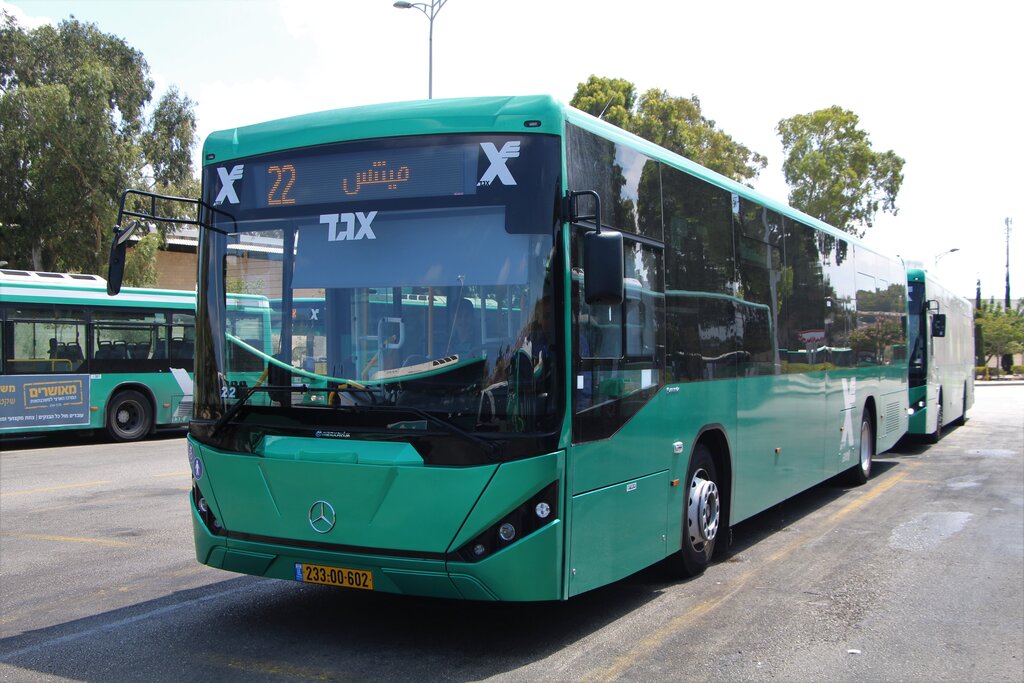 Израиль, Merkavim 3465 Pioneer № 233-00-602