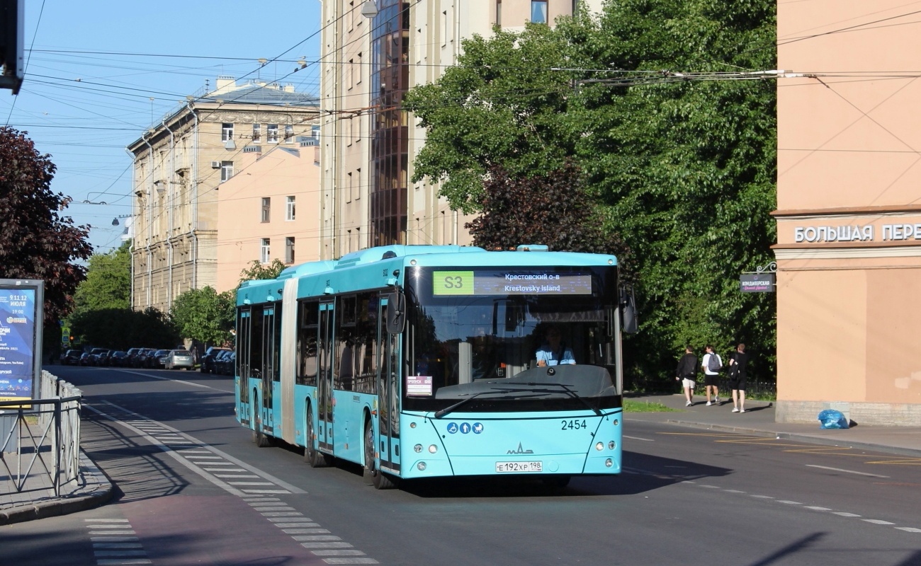 Санкт-Петербург, МАЗ-216.066 № 2454