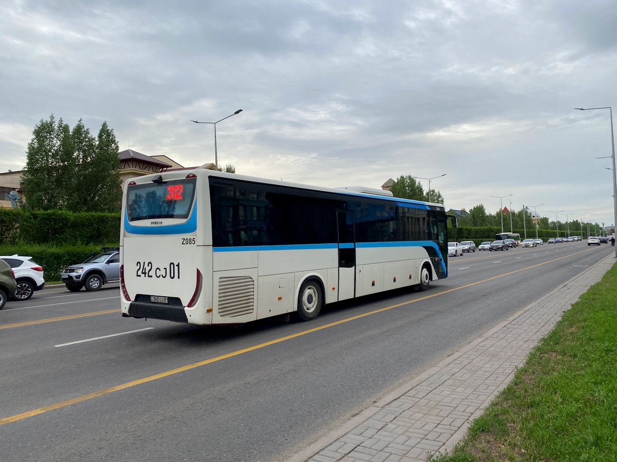 Астана, IVECO Crossway LINE 13M (СарыаркаАвтоПром) № Z085