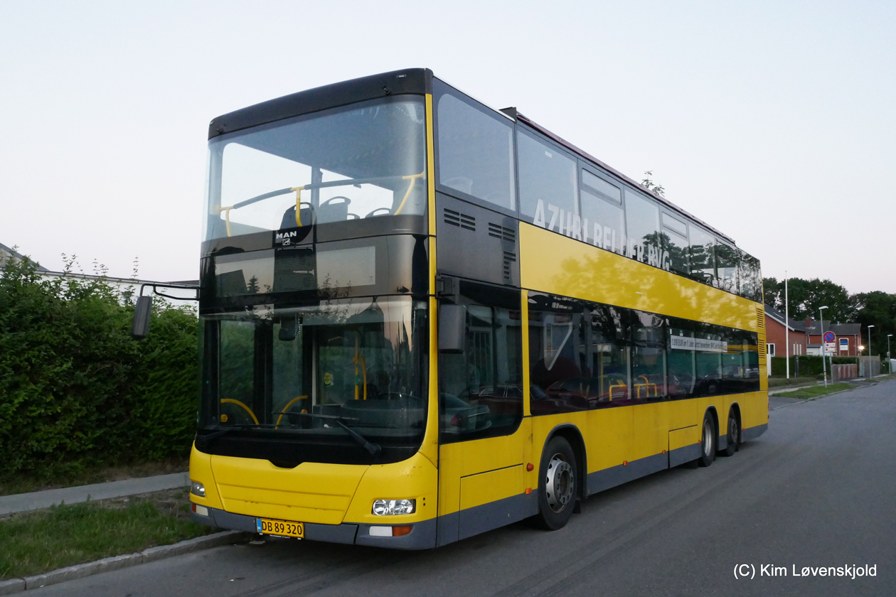 Дания, MAN A39 Lion's City DD ND323 № DB 89 320