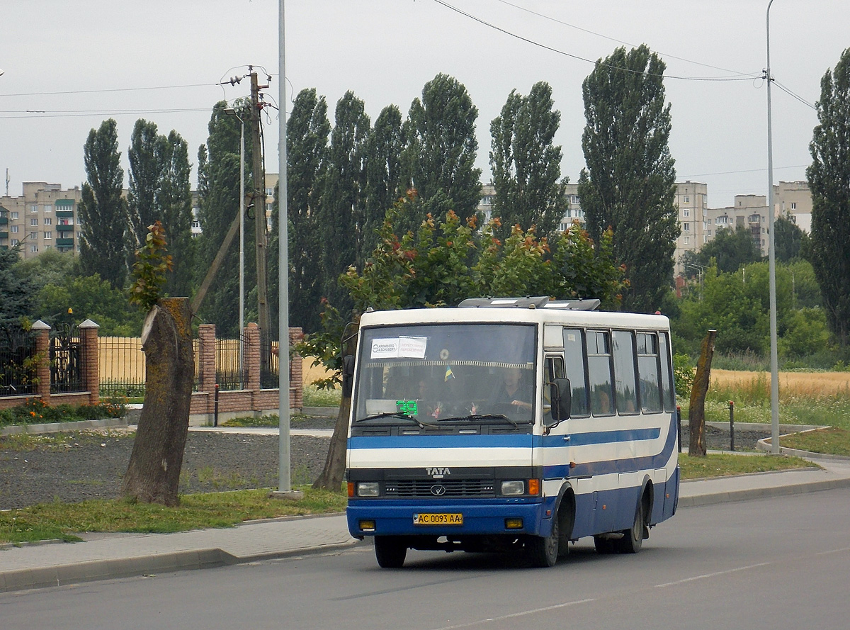 Волынская область, БАЗ-А079.20 "Эталон" № AC 0093 AA