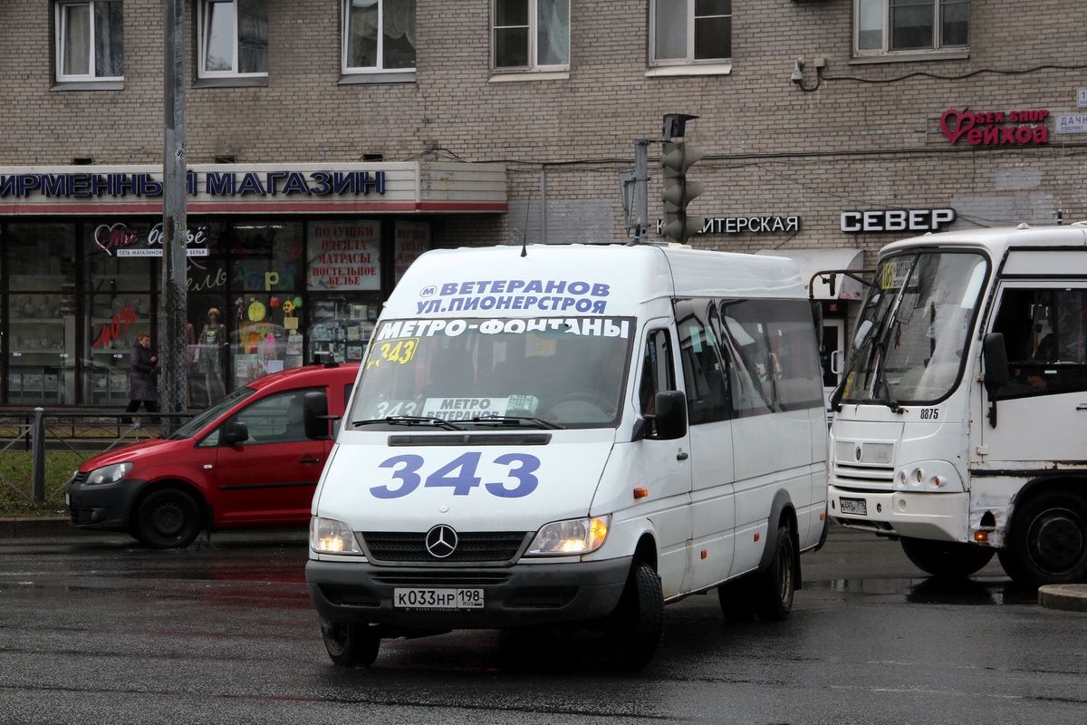Санкт-Петербург, Луидор-223203 (MB Sprinter Classic) № К 033 НР 198 Санкт-Петербург, Луидор-223203 (MB Sprinter Classic) № К 033 НР 198