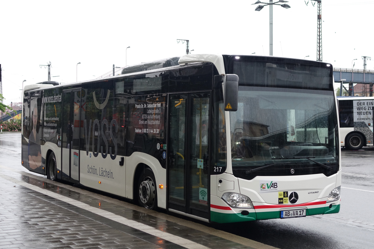 Бавария, Mercedes-Benz Citaro C2 hybrid № 217