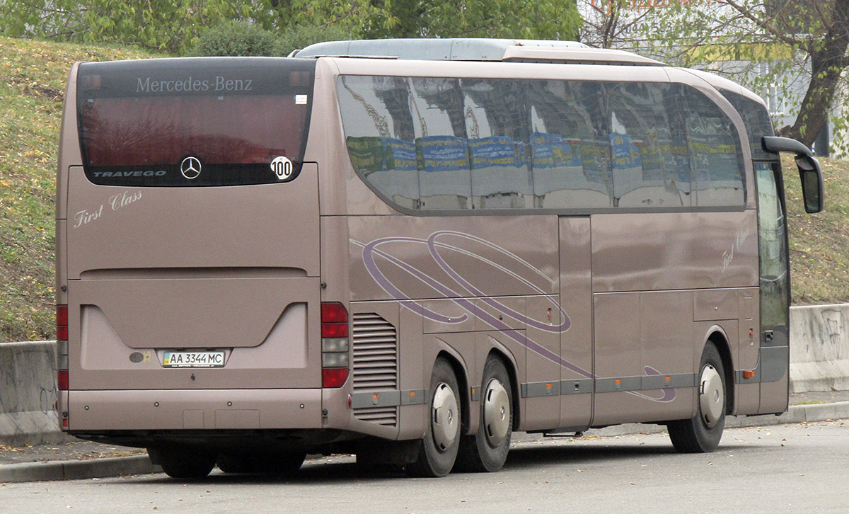 Киев, Mercedes-Benz O580-16RHD Travego M № AA 3344 MC