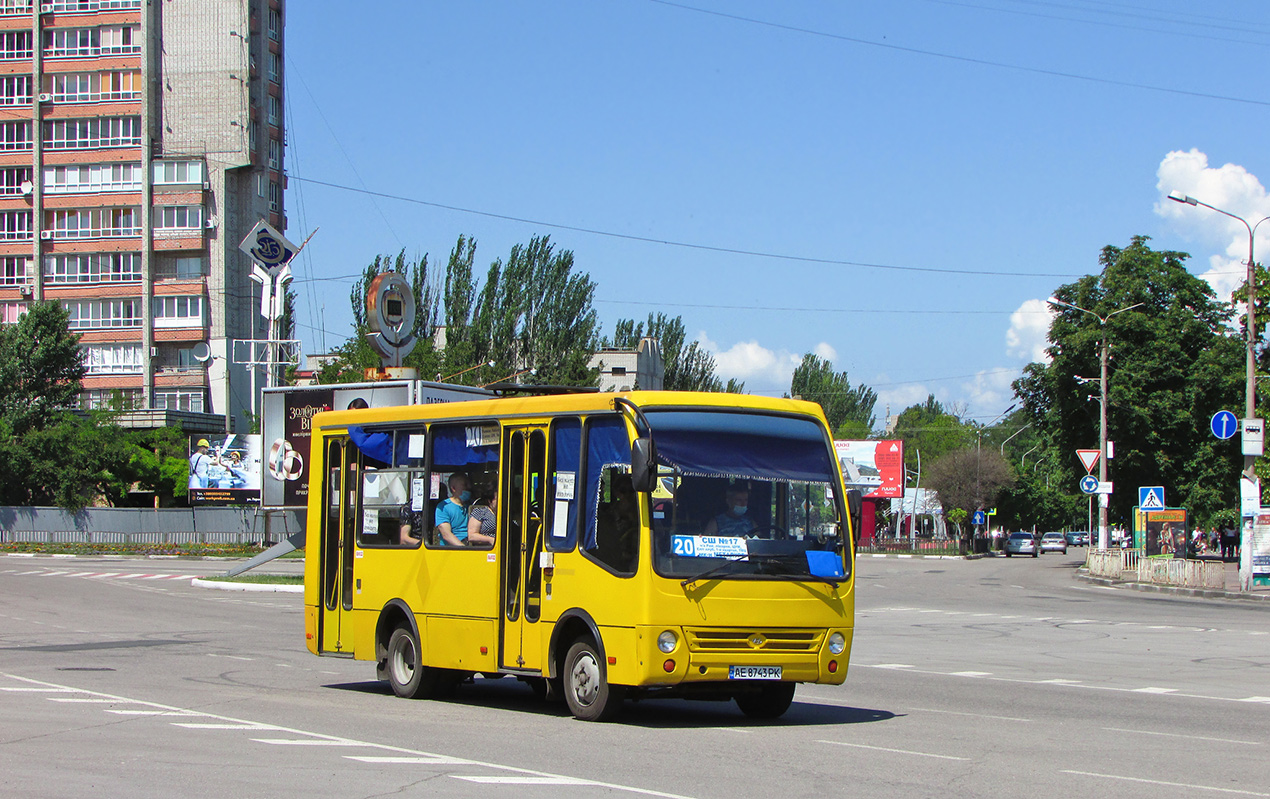 Днепропетровская область, Богдан А06921 № AE 8743 PK