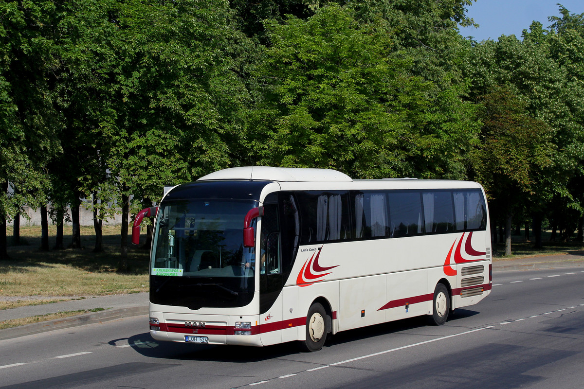 Литва, MAN R07 Lion's Coach RHC404 № LOH 524