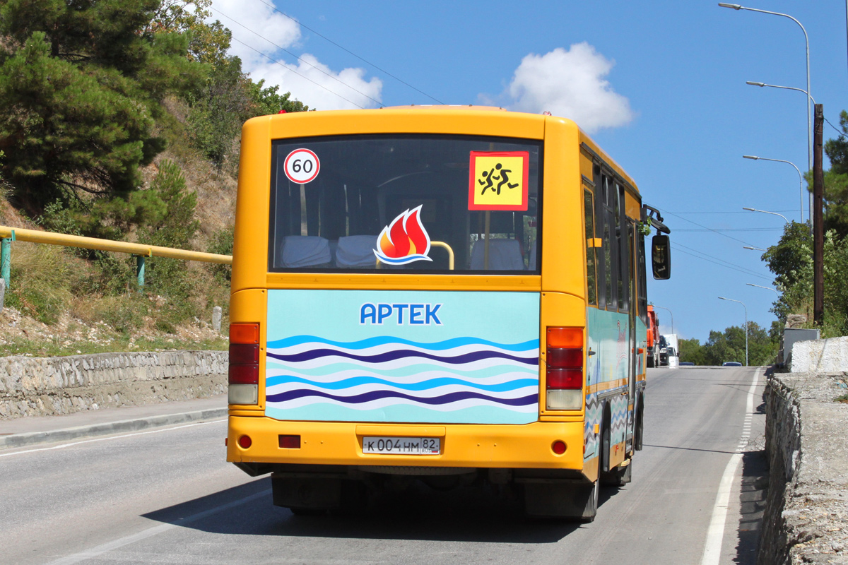 Республика Крым, ПАЗ-320370-08 № К 004 НМ 82