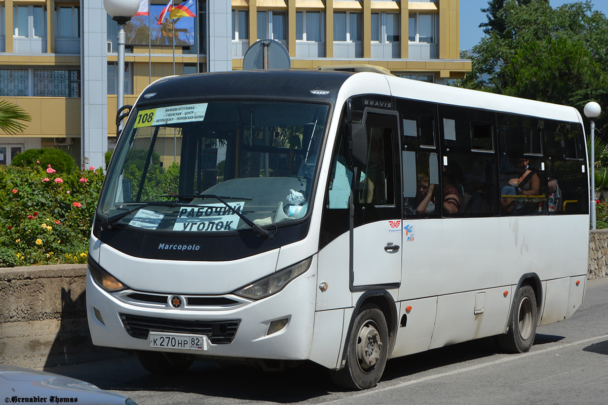 Республика Крым, Marcopolo Bravis 3297-20-01 № К 270 НР 82