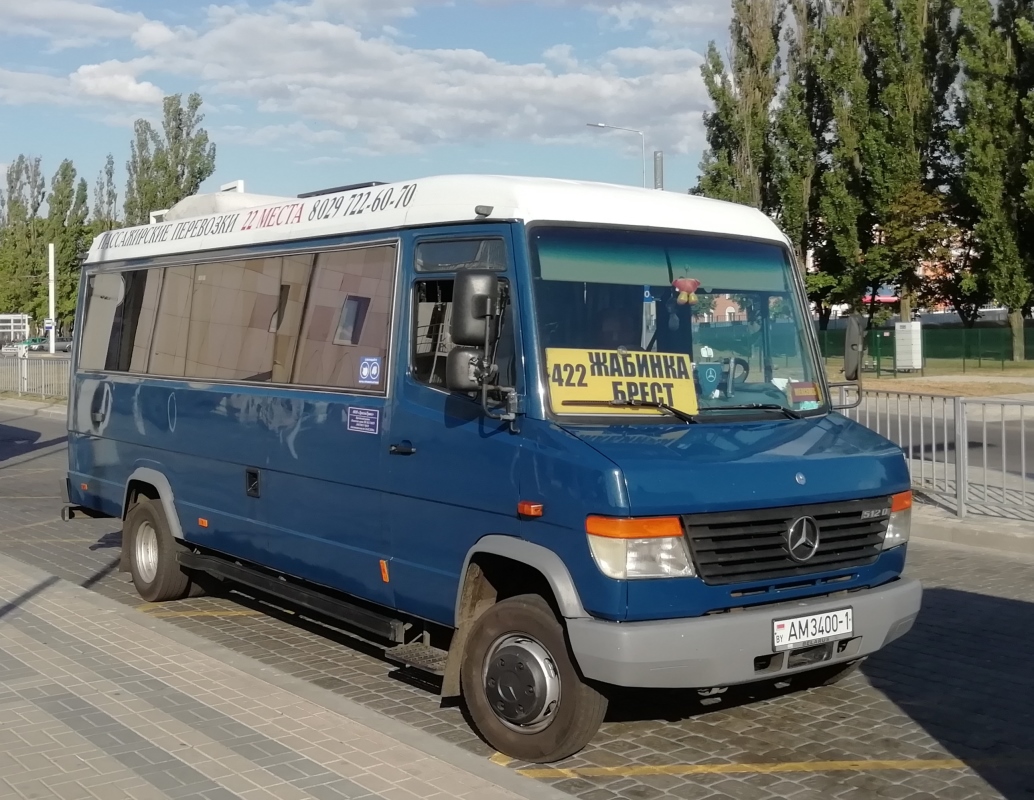 Брестская область, Mercedes-Benz Vario 612D № АМ 3400-1