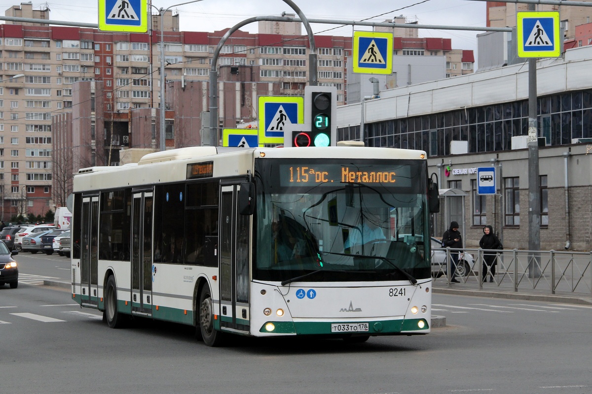 Санкт-Петербург, МАЗ-203.085 № 8241