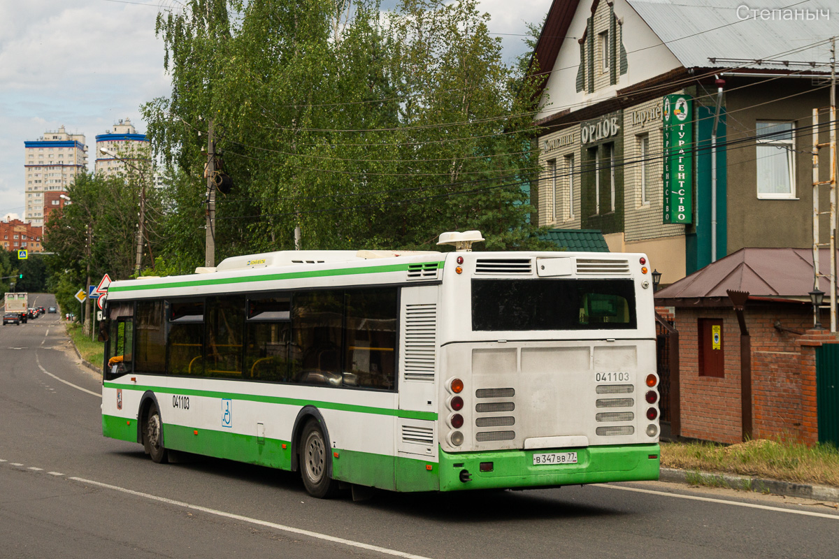 Москва, ЛиАЗ-5292.22 (2-2-2) № 041103