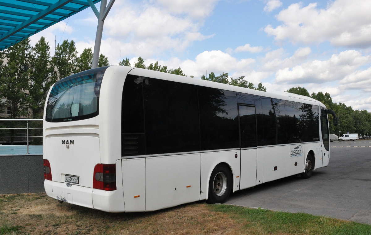 Ленинградская область, MAN R12 Lion's Regio ÜL314 № А 035 ЕУ 147